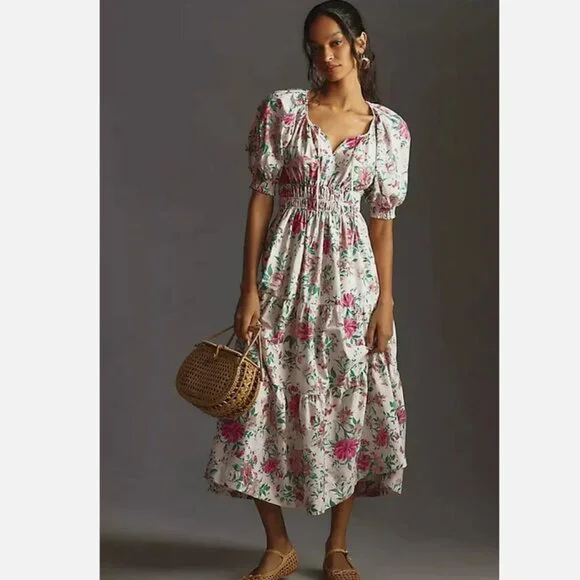 the somerset maxi dress puff sleeve edition The Somerset Maxi Dress: Puff-Sleeve Edition